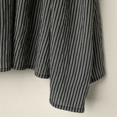 BLUSA A RIGHE CON PIEGHE