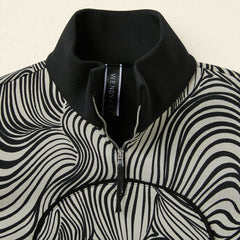 ZEBRA PRINT NEOPRENE TOP