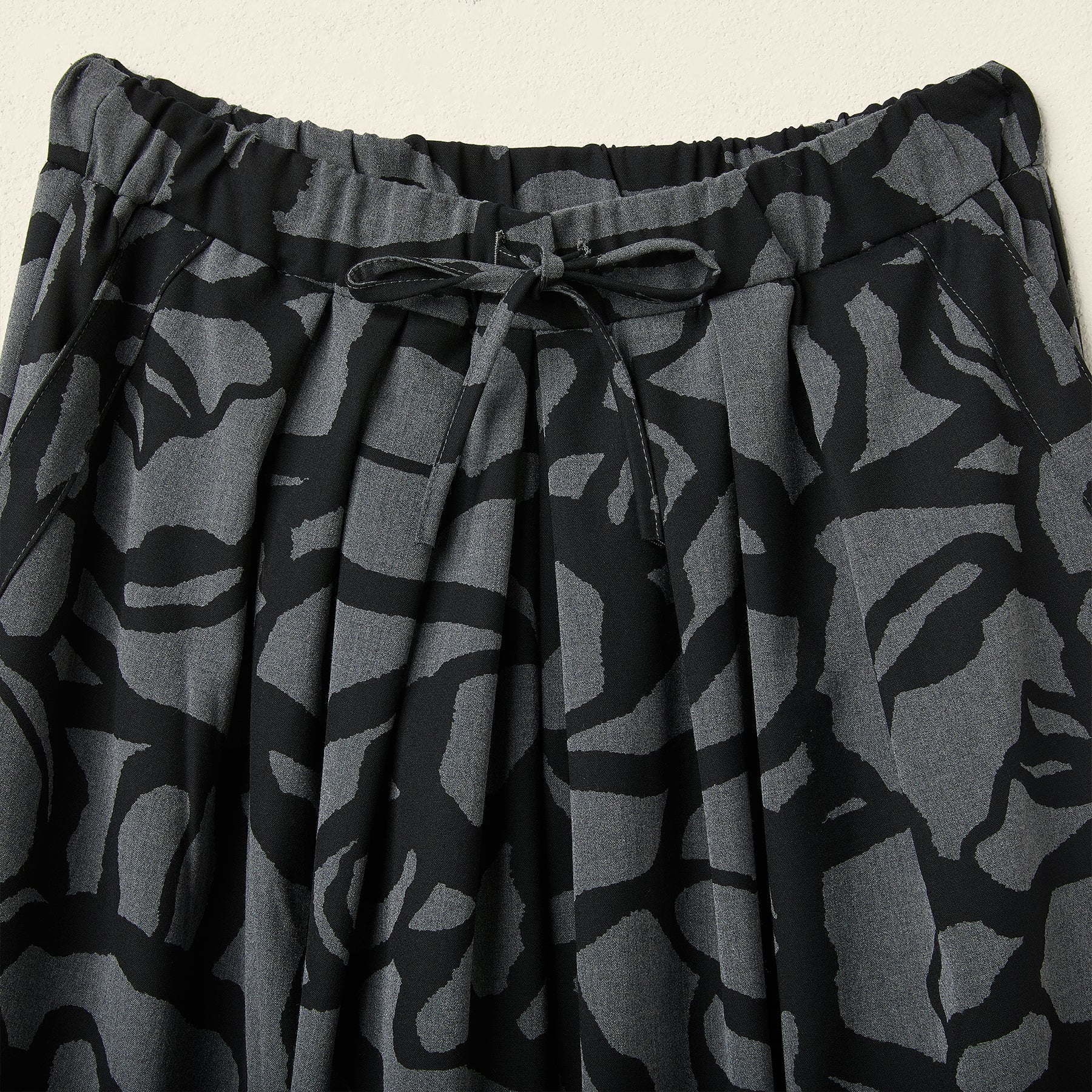 CULOTTE TROUSERS IN PRINTED FABRIC