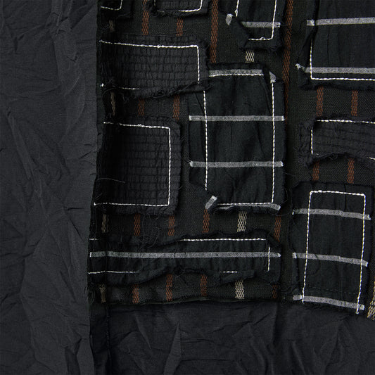 2 FABRIC PATCH DRESS