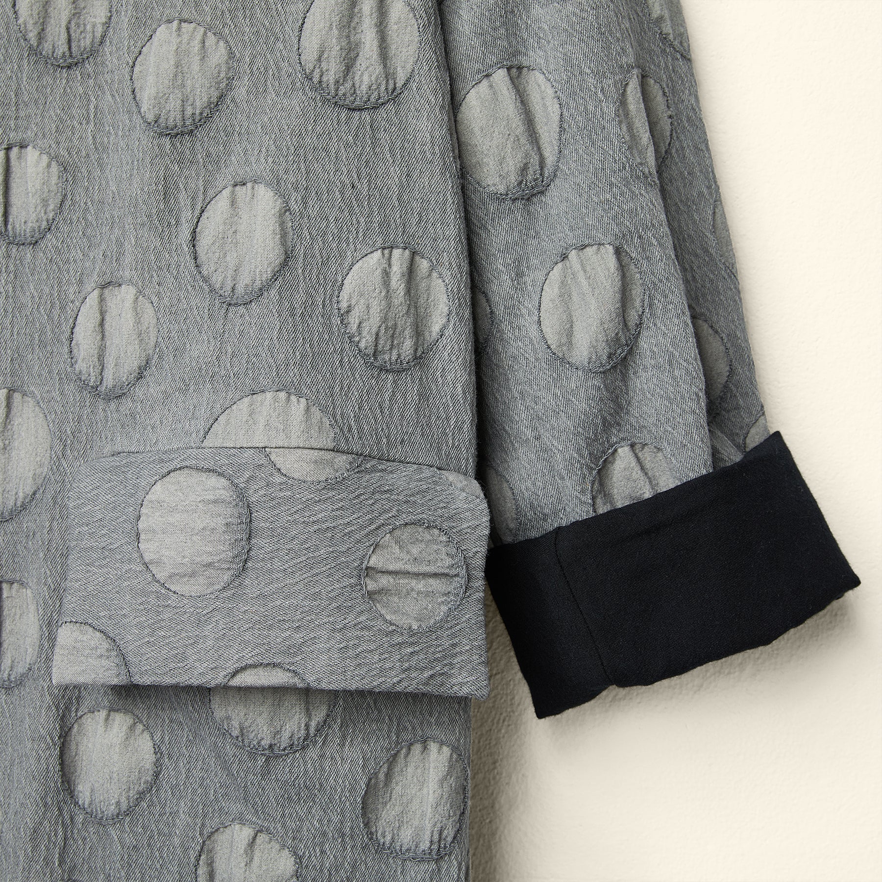 CAPPOTTO IN COTONE A POIS
