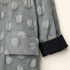 CAPPOTTO IN COTONE A POIS