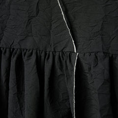 DRESS WITH HALF CIRCLE INLAY
