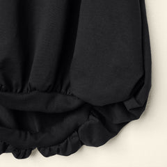 FELPA CON SILHOUETTE A PALLONCINO