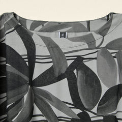 BALLOON DRESS WITH BAT SLEEVES