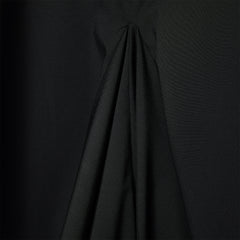 DRESS WITH PLEAT BLACK