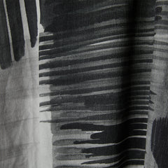 COTTON DRESS WITH ABSTRACT PRINT