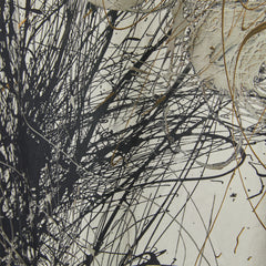 URBAN SCRIBBLE COTTON TROUSERS