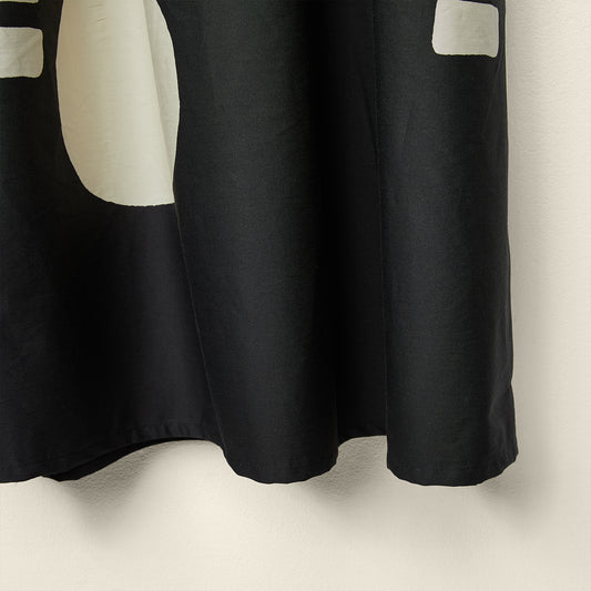 COTTON DRESS WITH GEOMETRIC PRINT