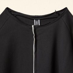 SWEATSHIRT WITH ECRU TRIMS