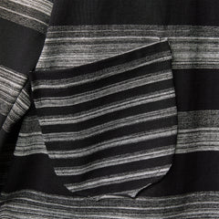 SWEATER WITH STRIPED PATTERN AND RAGLAN SLEEVES