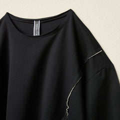 LIGHTWEIGHT SWEATSHIRT WITH INLAY