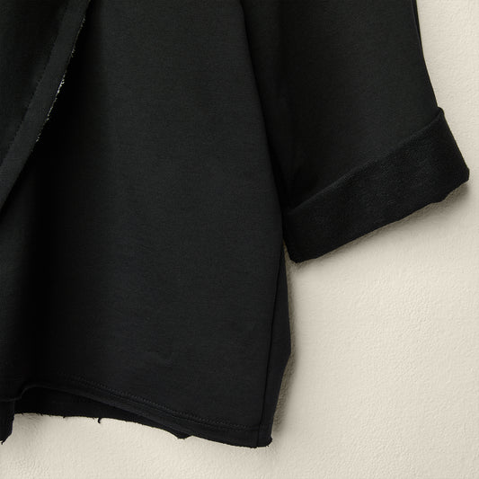 LIGHTWEIGHT SWEATSHIRT WITH INLAY