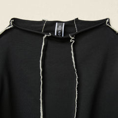 RAW-EDGE SWEATSHIRT