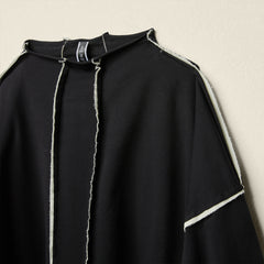 RAW-EDGE SWEATSHIRT