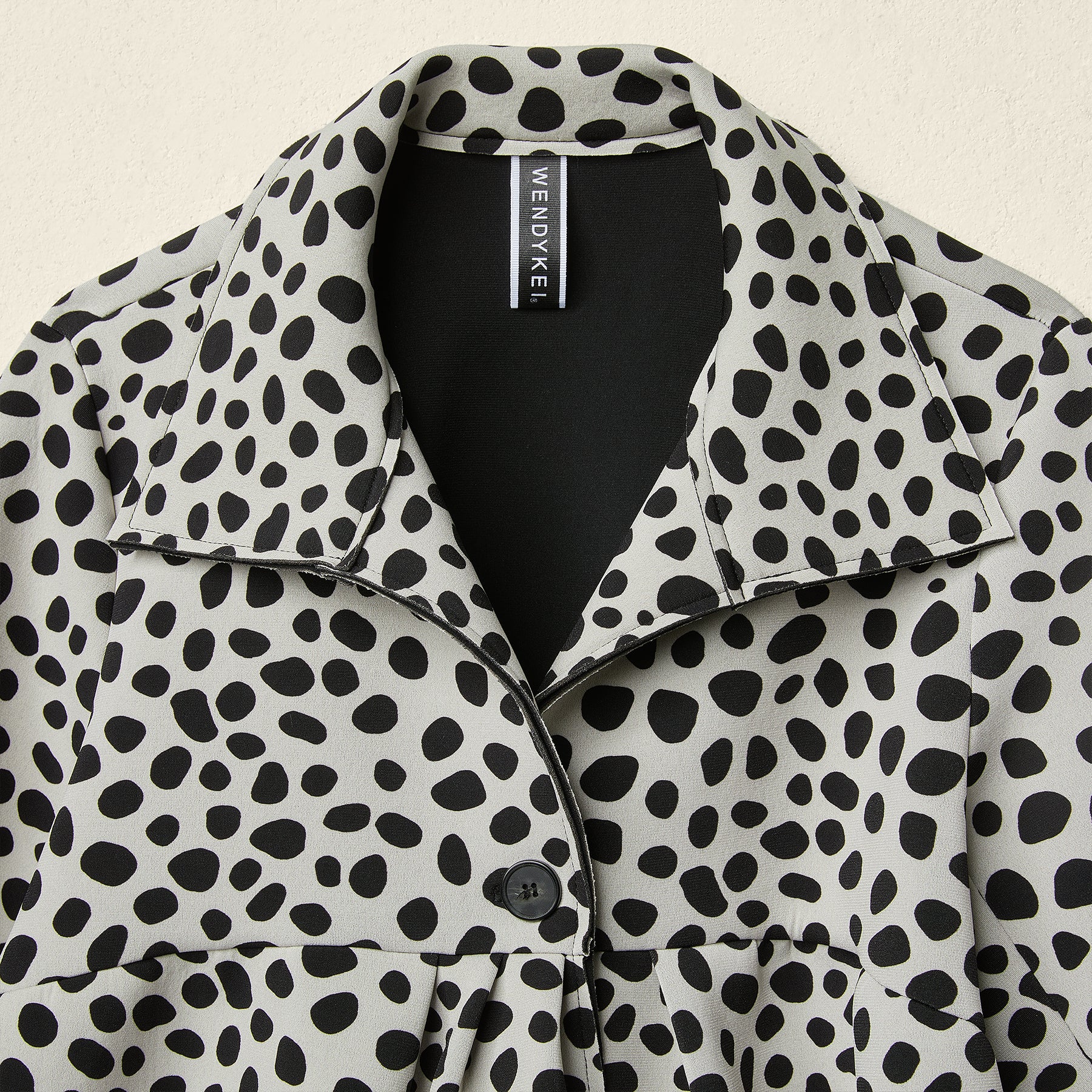 达尔马提亚犬图案外套