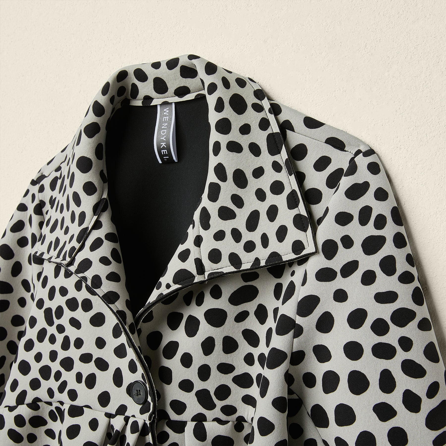 达尔马提亚犬图案外套