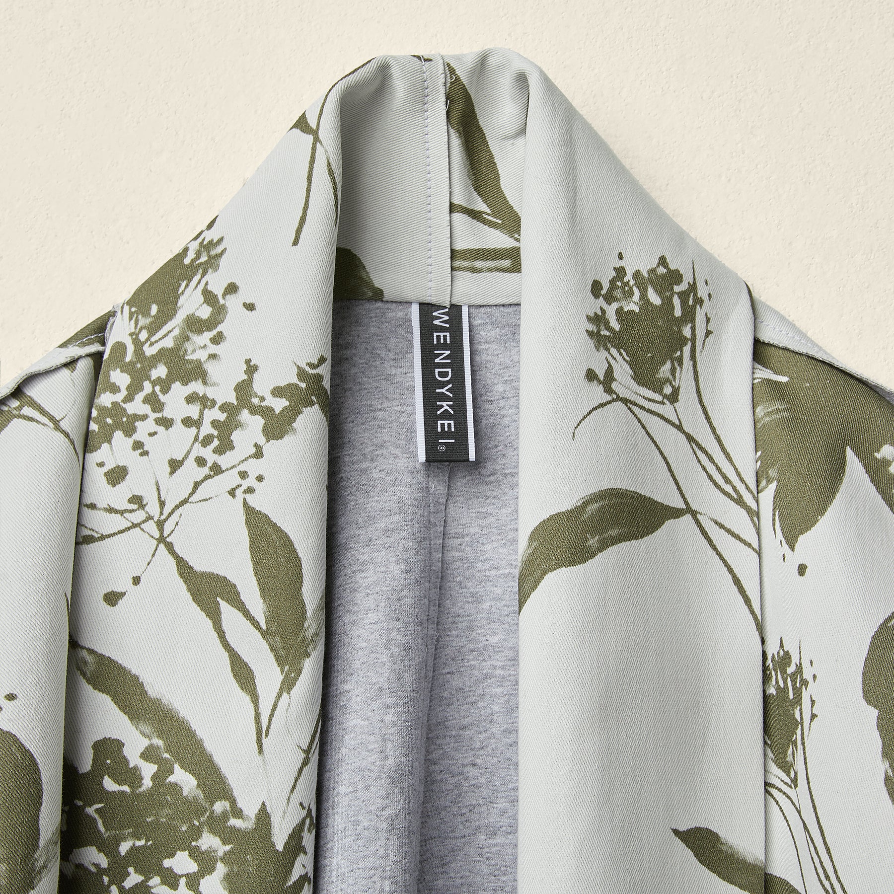 FLOREAL SWEATSHIRT CARDIGAN