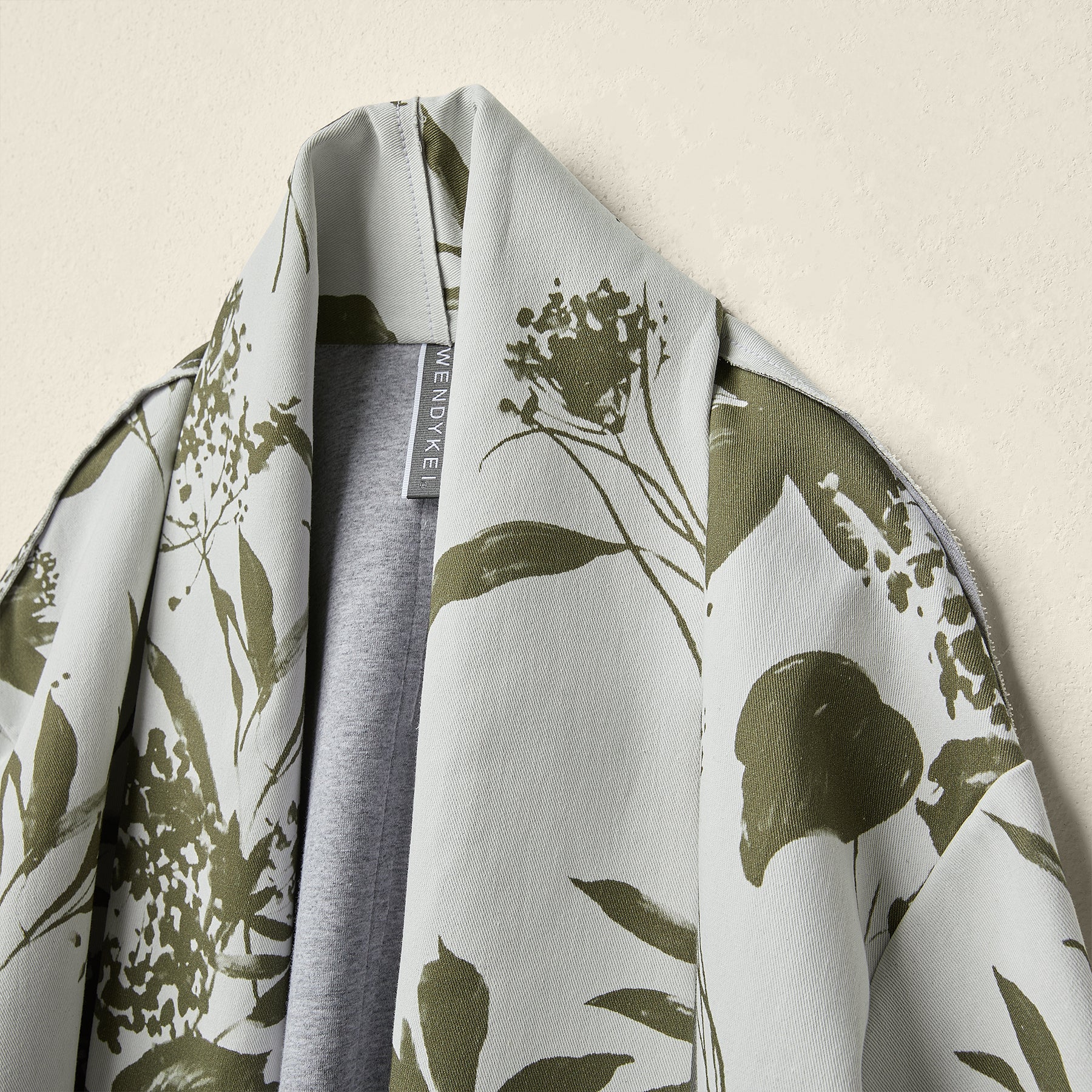 FLOREAL SWEATSHIRT CARDIGAN