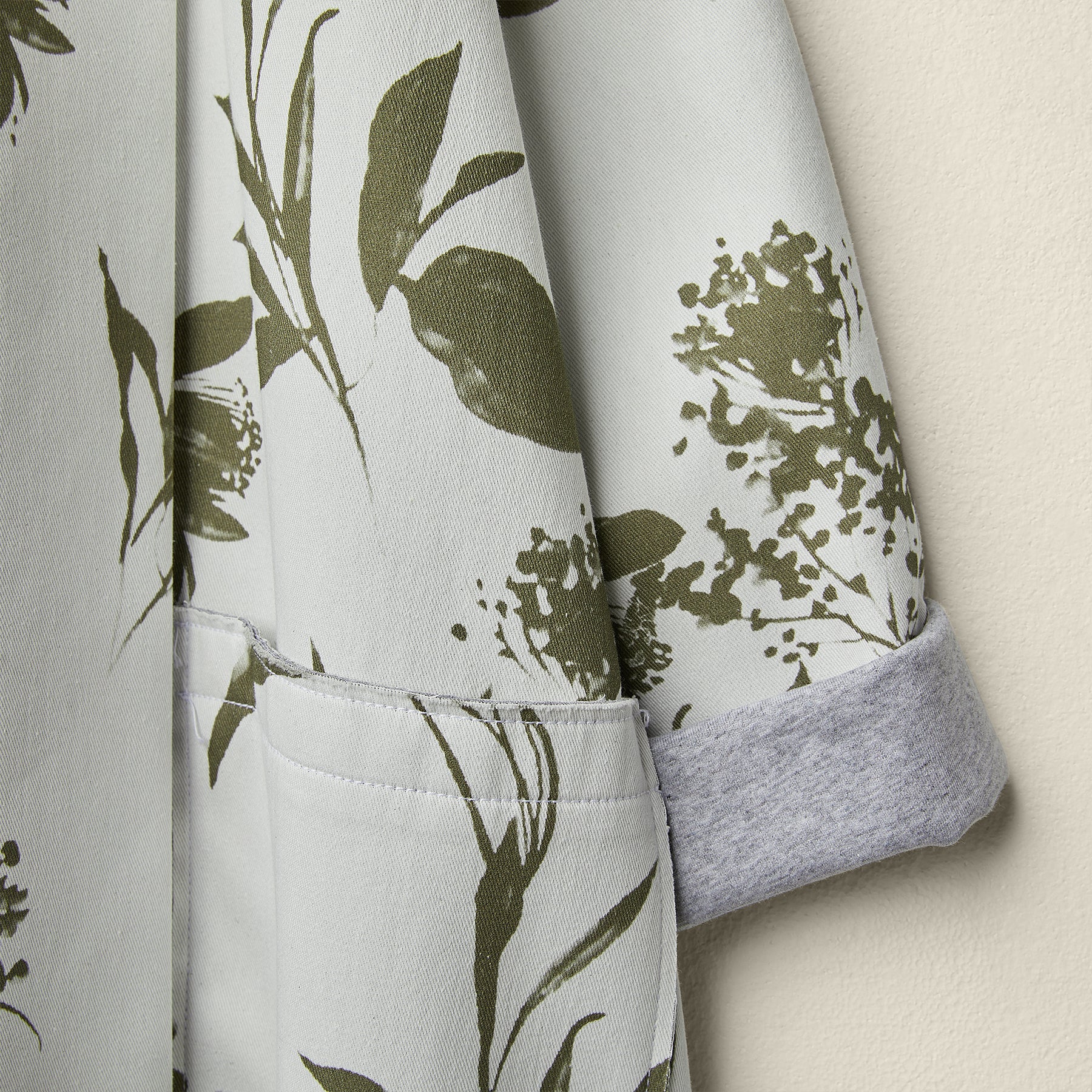 FLOREAL SWEATSHIRT CARDIGAN