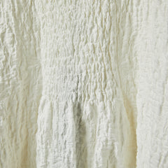 CRINKLED GATHERED BLOUSE