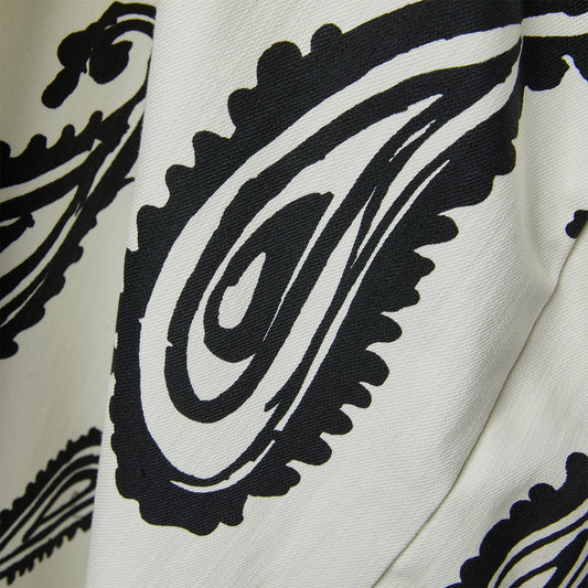 PAISLEY PRINT LONG CARDIGAN