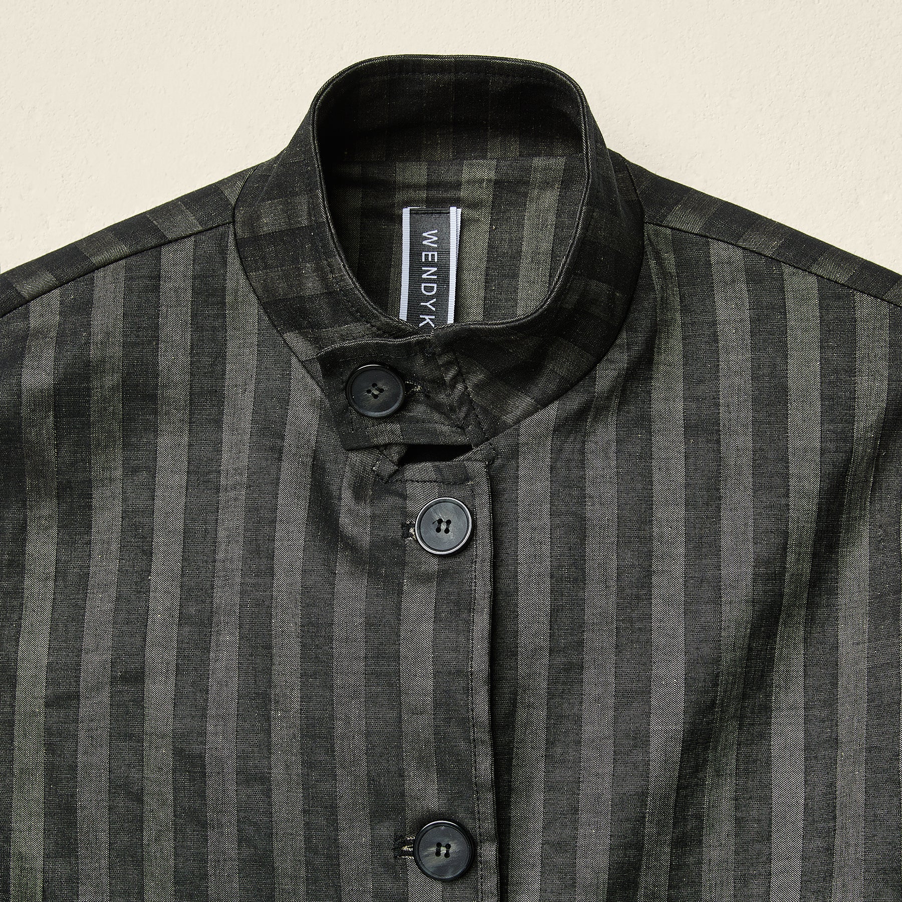 STRIPED LIGHTWEIGHT COAT