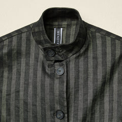 STRIPED LIGHTWEIGHT COAT