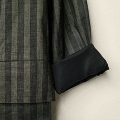 STRIPED LIGHTWEIGHT COAT