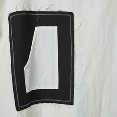 撞色方巾连衣裙