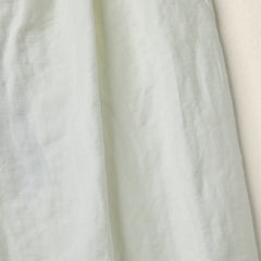 COTTON AND LINEN WIDE-LEG TROUSERS