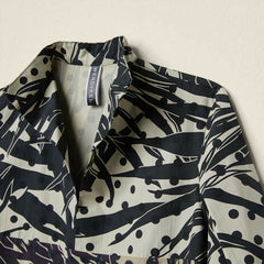 PRINTED CASUAL BLOUSE