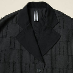 CHECKED FIL COUPE' COAT