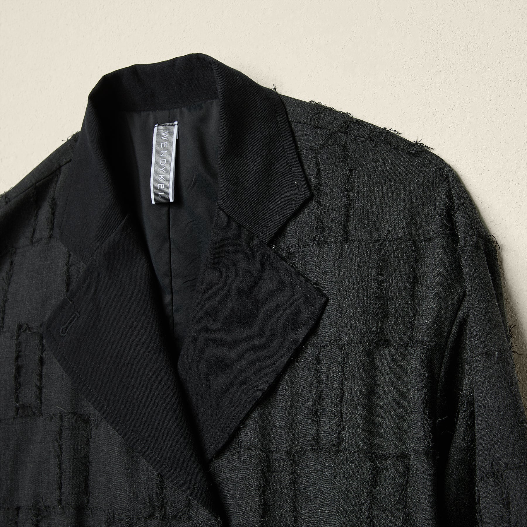 CHECKED FIL COUPE' COAT