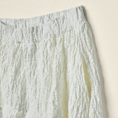 EMBOSSED LOW CROTCH PANTS