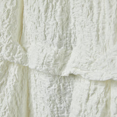 EMBOSSED LOW CROTCH PANTS