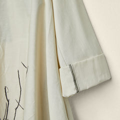 DRESS WITH BRANCHES PRINT