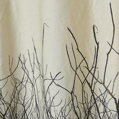 DRESS WITH BRANCHES PRINT