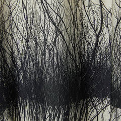 DRESS WITH BRANCHES PRINT