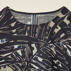 DRESS WITH PURPLE PRINT