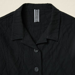 JACKET WITH RELIEF PATTERN