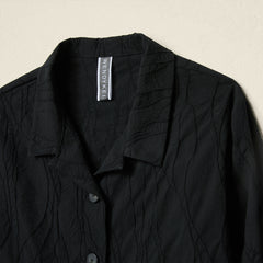 JACKET WITH RELIEF PATTERN