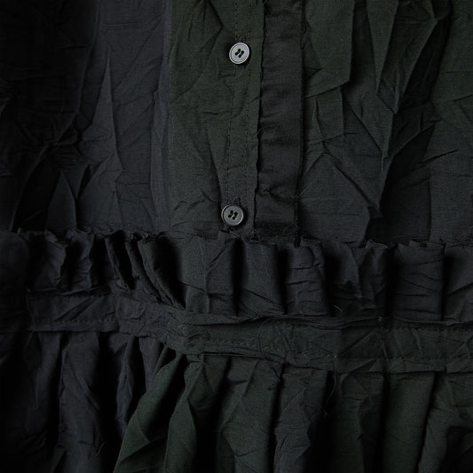 SOPHISTICATED WRINKLED DRESS