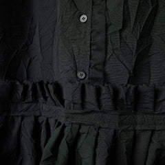 SOPHISTICATED WRINKLED DRESS