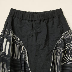 AW26 PATCHWORK BUBBLE SKIRT