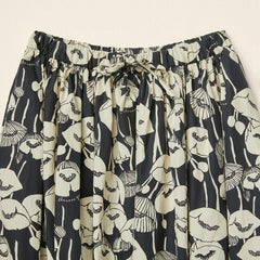 AW26 UPSIDE DOWN FLOWERS SKIRT