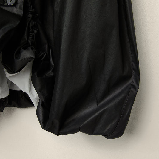 AW26 TRENCH COAT WITH ROUCHE