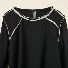 AW26 ECRU TRIMMING SWEATSHIRT