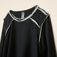 AW26 ECRU TRIMMING SWEATSHIRT