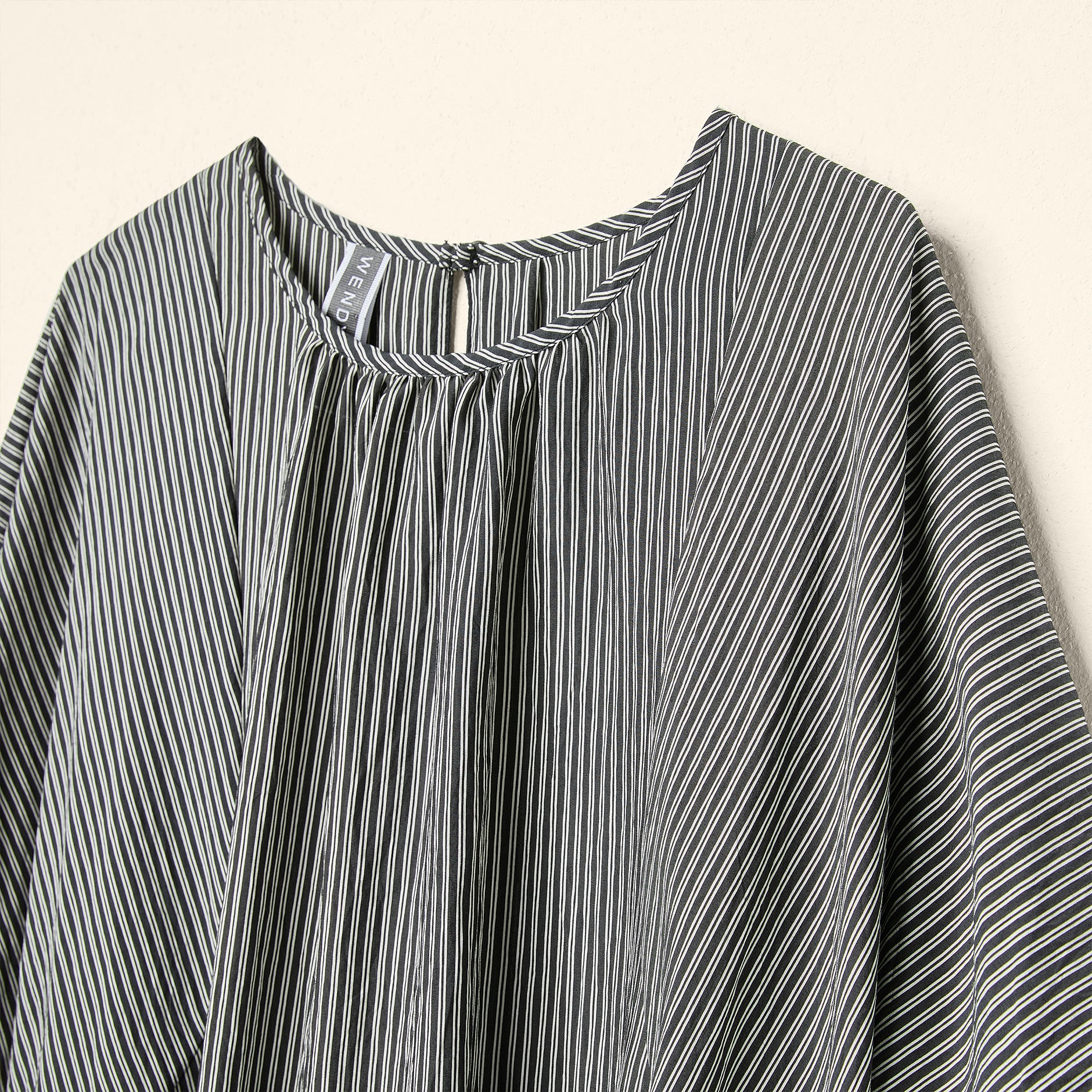 T-SHIRT/DRESS IN STRIPED FABRIC